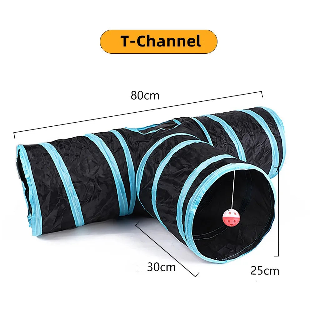 Multi-Path Cat Tunnel β T, 4-Way & 5-Way Variants