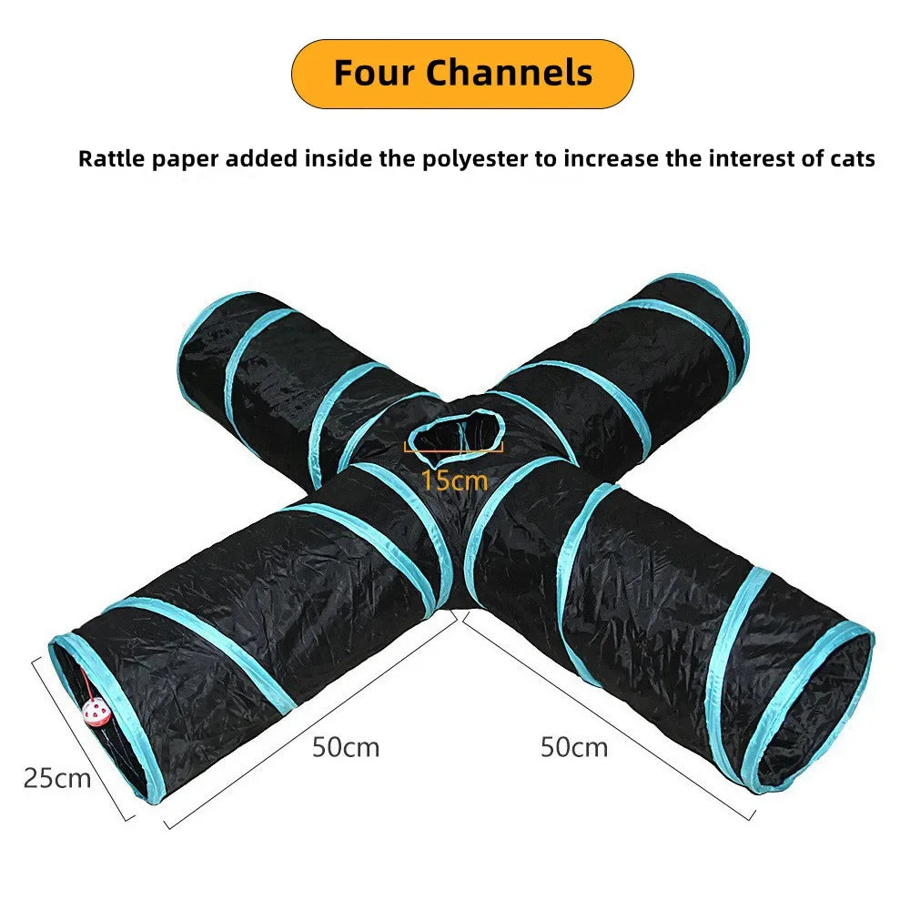 Multi-Path Cat Tunnel – T, 4-Way & 5-Way Variants